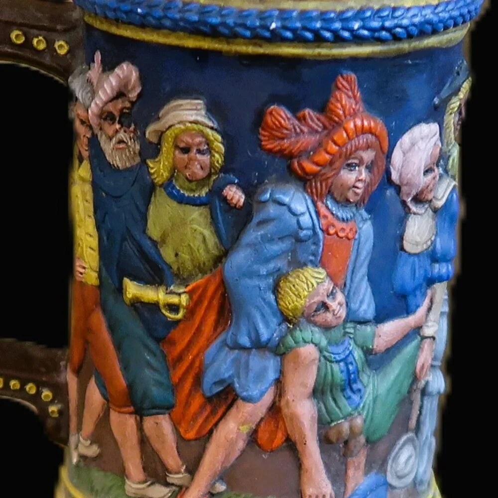Gift a Beer Guy Today Man Cave Gear Essential Vintage 3D German Style Beer Stein